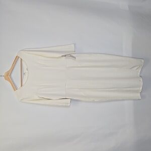 Unique Vintage Ivory Dress - Size XL/14